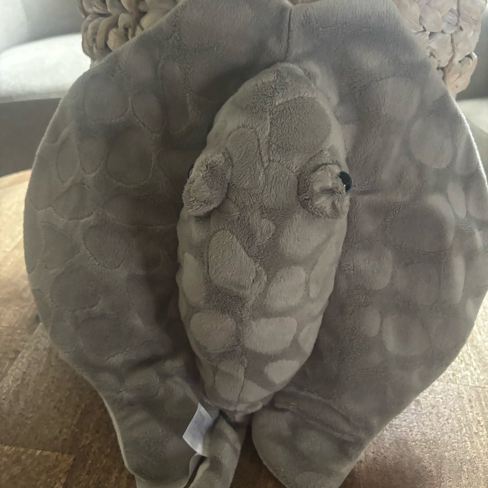 Fiesta 12"‎ Southern Stingray  Gray Plush Stuffed Ocean Sea - Picture 2 of 7